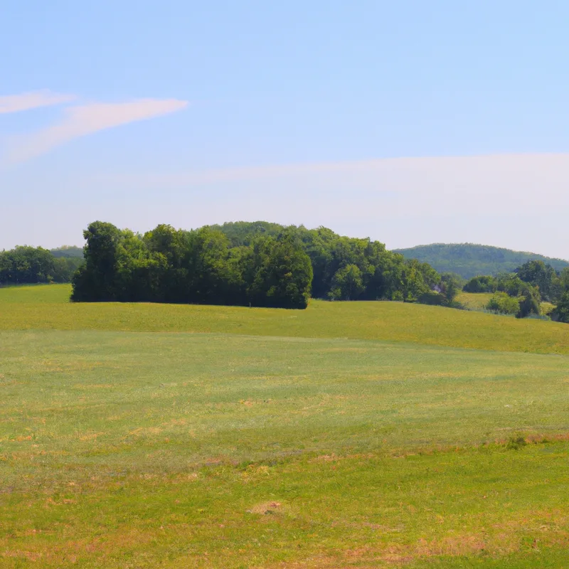 Rural acreage with open land in Midlothian, Virginia